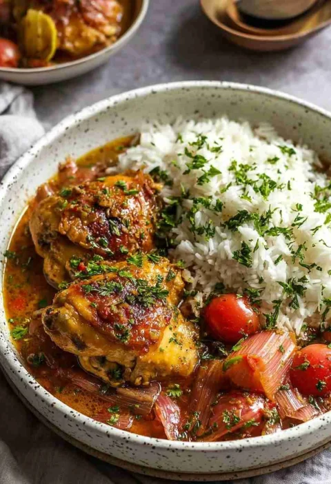 Savory Rhubarb Chicken: A Sweet Twist For Dinner Delight Savory Rhubarb Chicken Sweet Twist Dinner Delight