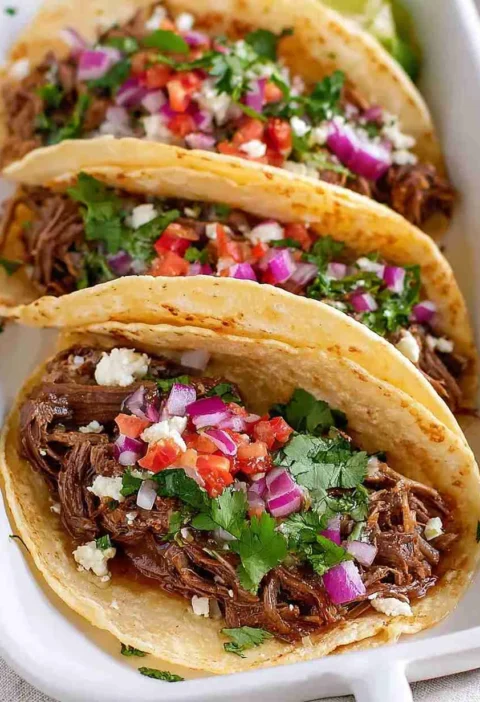 Shredded Beef Tacos Shredded Beef Tacos