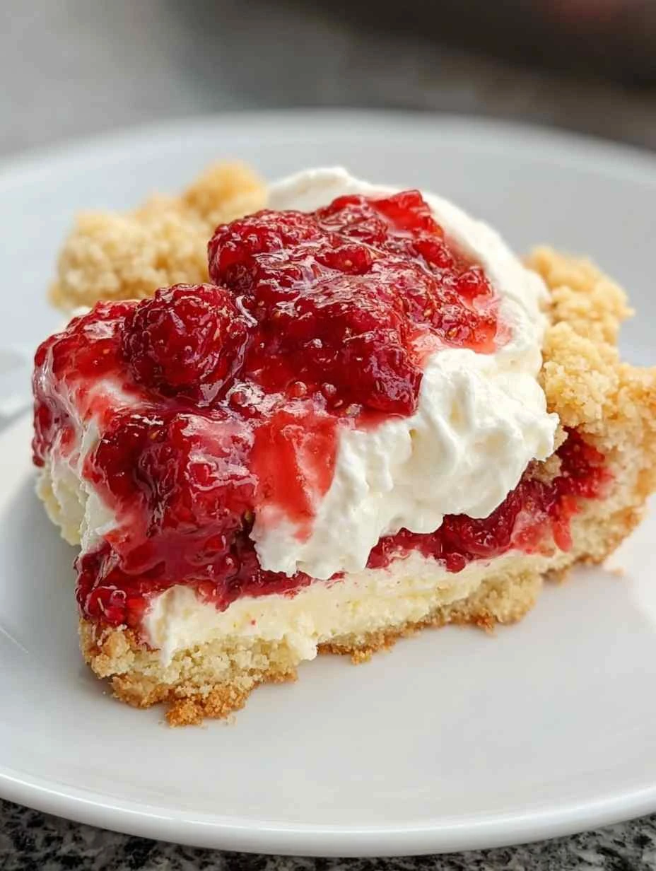 Strawberry Cheesecake Dump Cake – Easy 4-Ingredient Bliss Strawberry Cheesecake Dump Cake 4ingredient Bliss