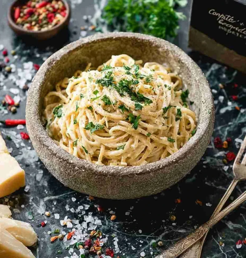 The “Impossible” High-Protein Cottage Cheese Alfredo (30g Protein Tastes Like The Real Thing) Impossible Highprotein C...