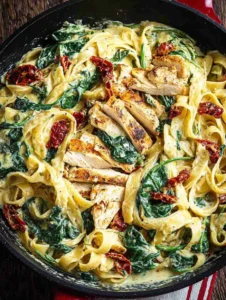 Tuscan Chicken Pasta