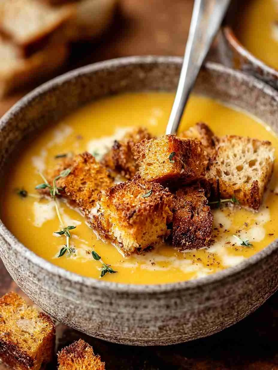 Vegan Butternut Squash Apple Soup Recipe Easy Butternut Squash Apple Soup Vegan Best Vegan Butternut Squash Soup With Appl...