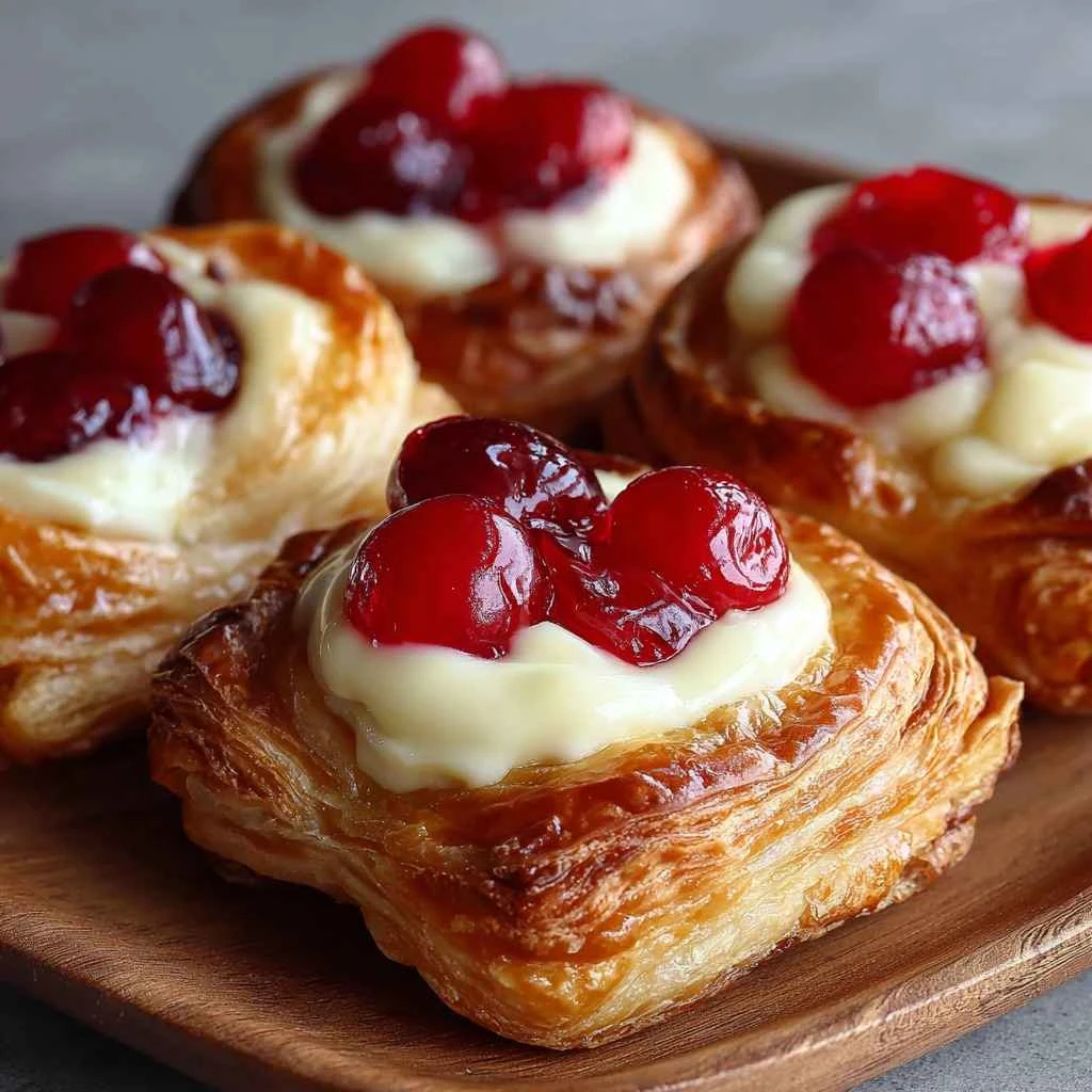 4 Ingredient Cherry Danish