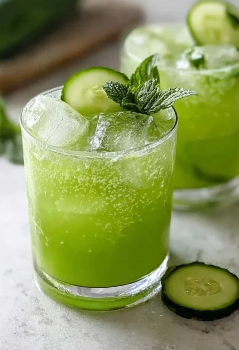 Amazing Cucumber Mint Mocktail Refreshing Summer Bliss