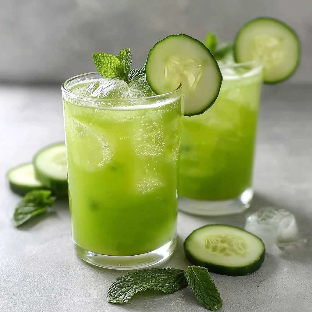 Amazing Cucumber Mint Mocktail Refreshing Summer Bliss