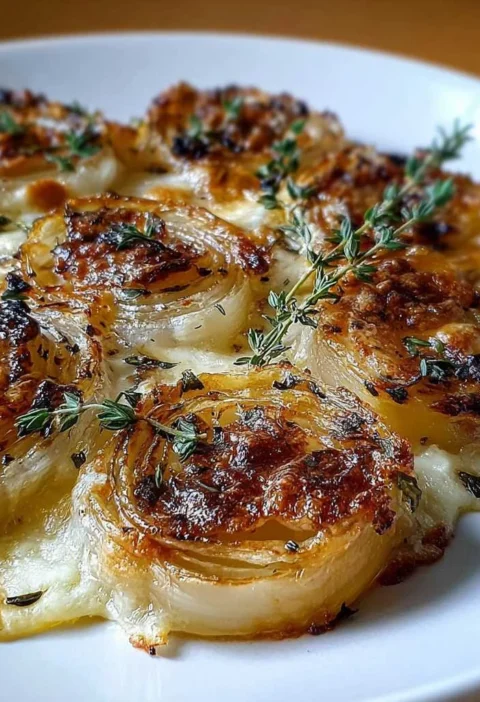 Asiago Roasted Onions
