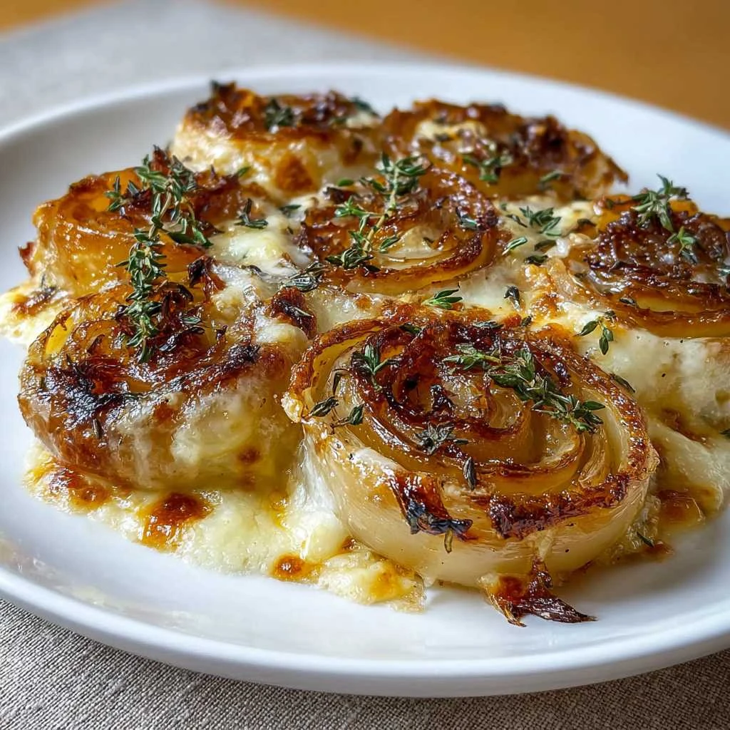 Asiago Roasted Onions