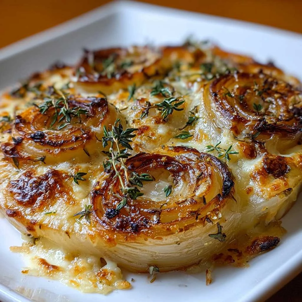 Asiago Roasted Onions