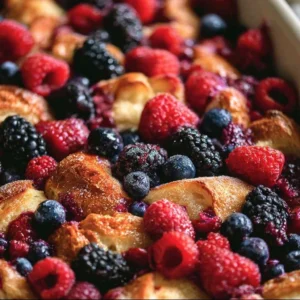 Berry Croissant Bake
