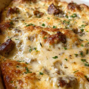 Biscuits and Gravy Casserole