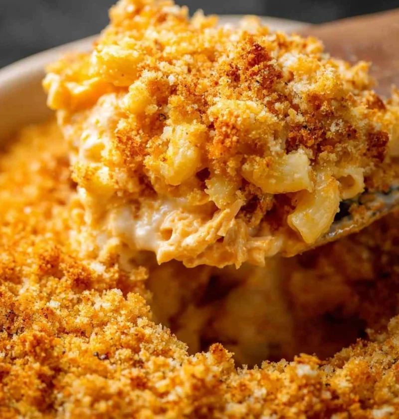 Buffalo Chicken Mac Cheese