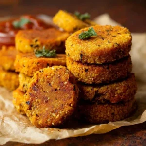 Chickpea Vegetable Nuggets