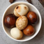 Eggs with Preserved Turnip