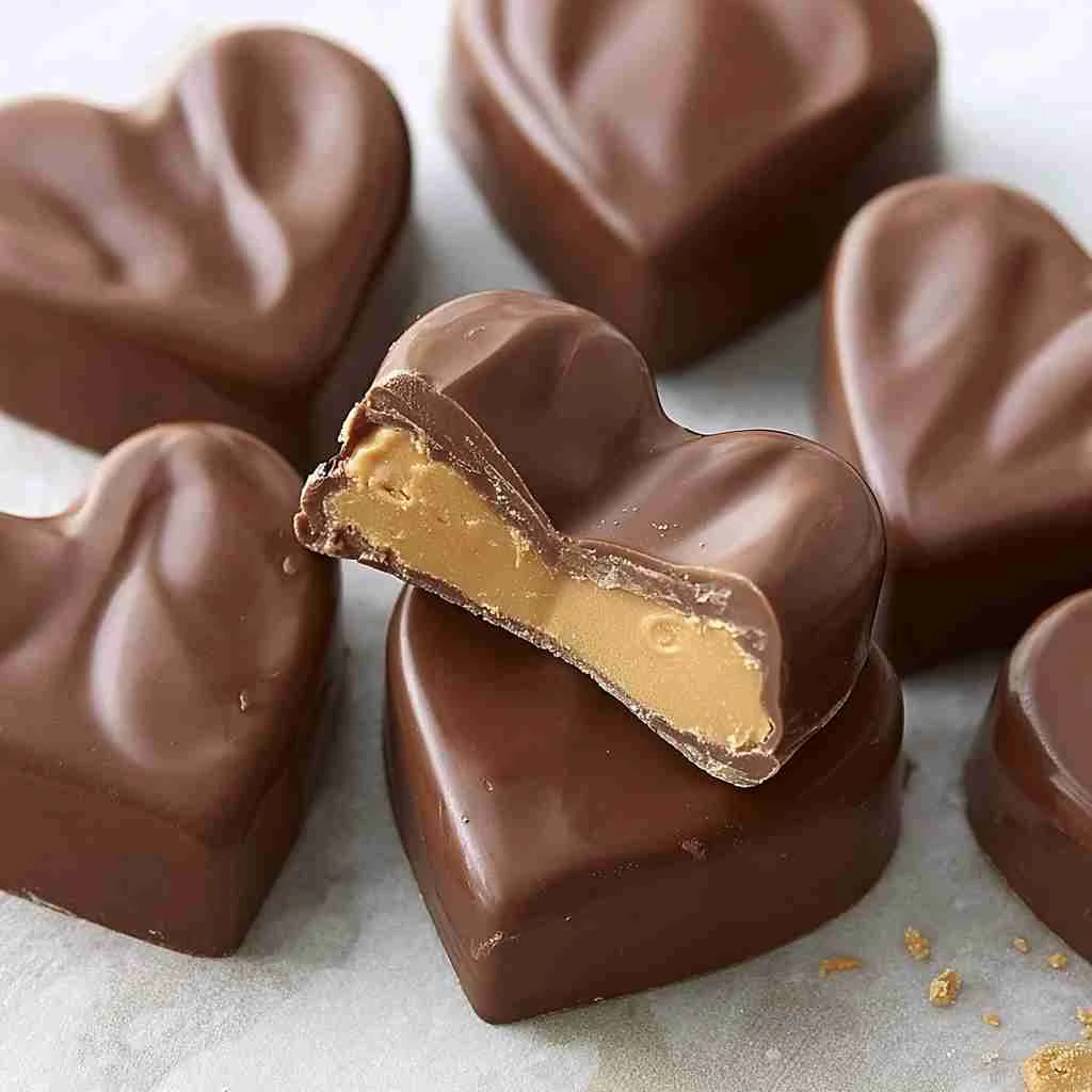 Chocolate Peanut Butter Valentine’s Heart – Best DIY Gift
