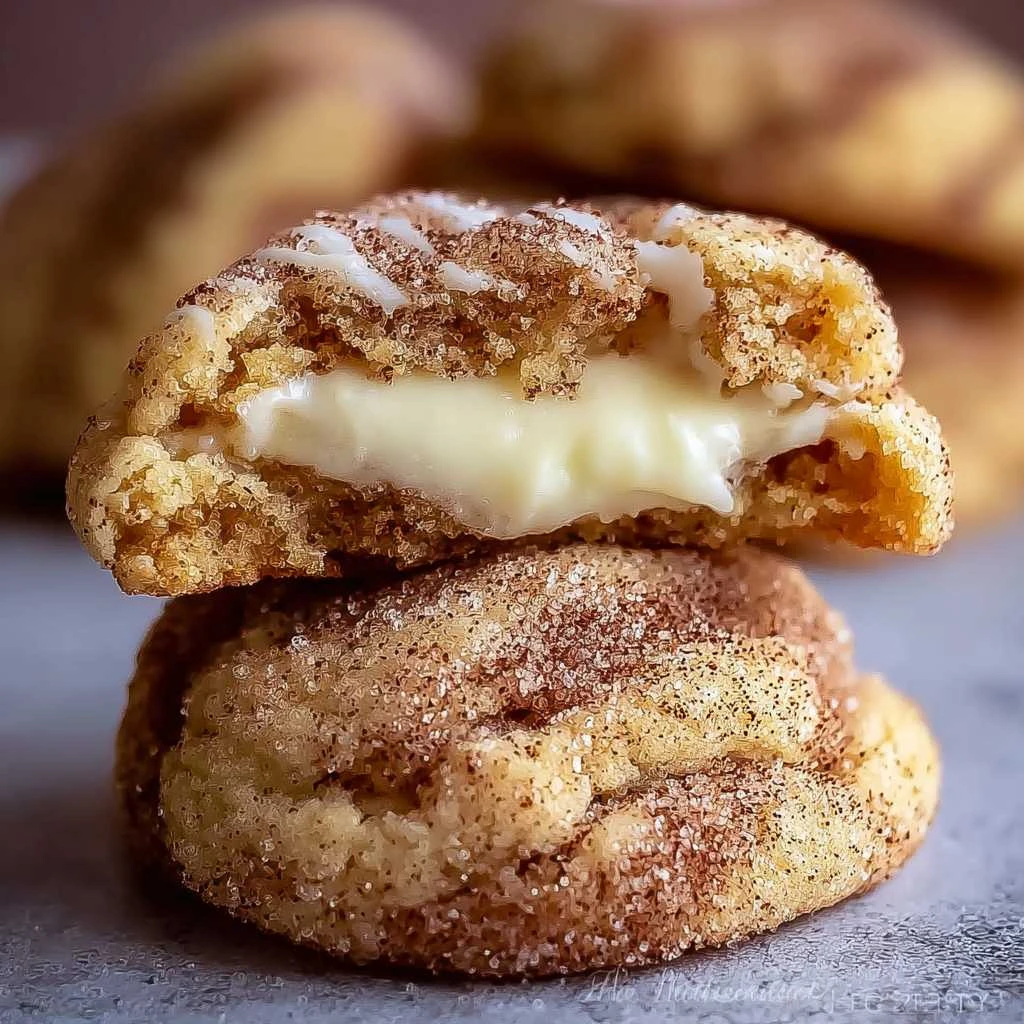 Cinnamon Roll Cheesecake Cookies