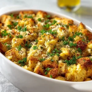 Classic Chicken and Stuffing Casserole