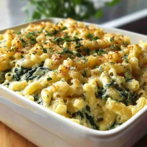 Creamed Spinach Mac and Cheese: A Cheesy Delight!