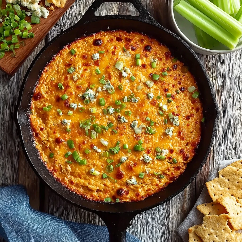 Creamy Buffalo Chicken Dip No Ranch