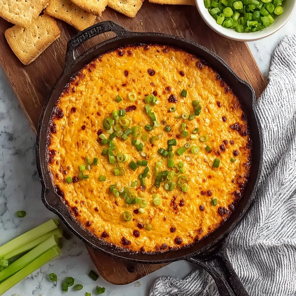 Creamy Buffalo Chicken Dip Ranch