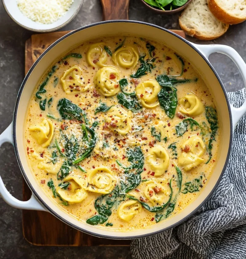 Creamy Tortellini Soup Recipe Cozy Comforting
