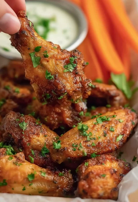 Crispy Air Fryer Chicken Wings