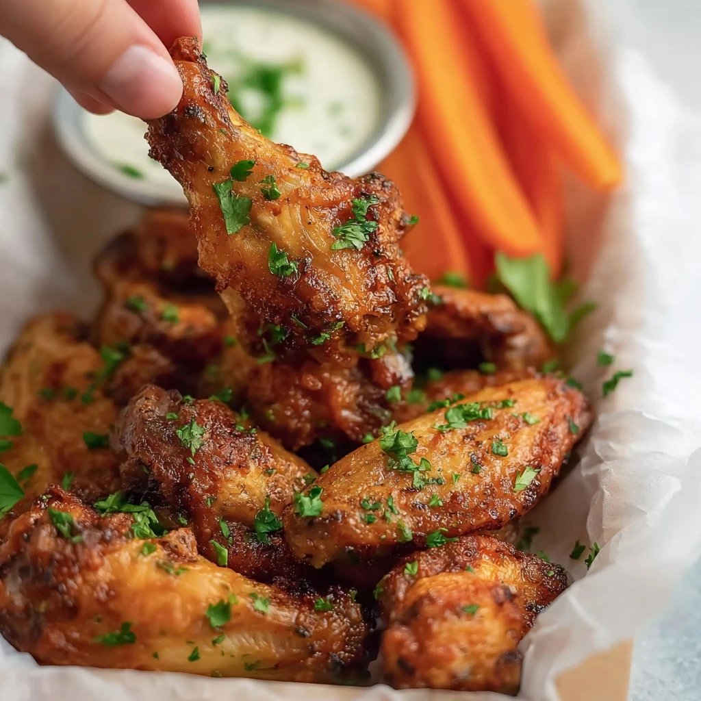 Crispy Air Fryer Chicken Wings
