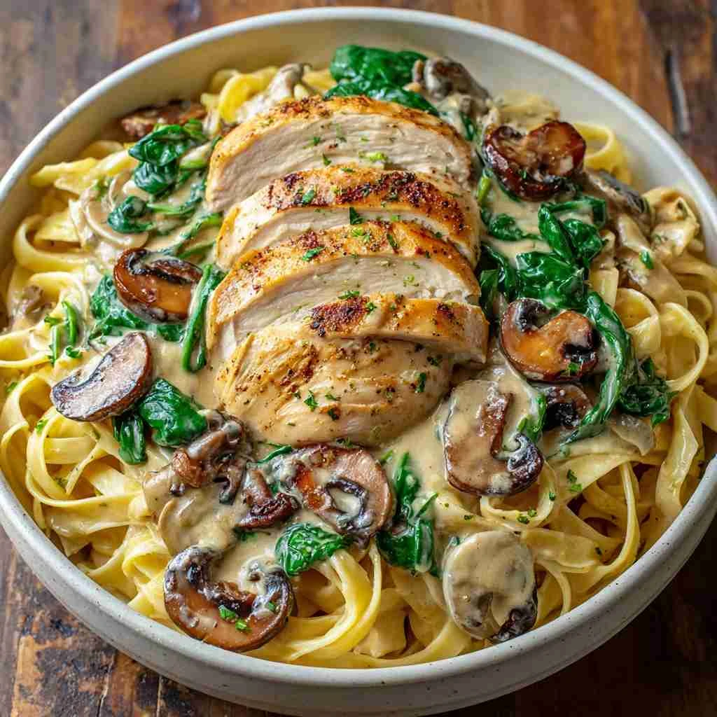 Crock Pot Creamy Tuscan Chicken
