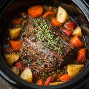 Crock Pot Roast Recipe: Cozy Comfort Food for Busy Days
