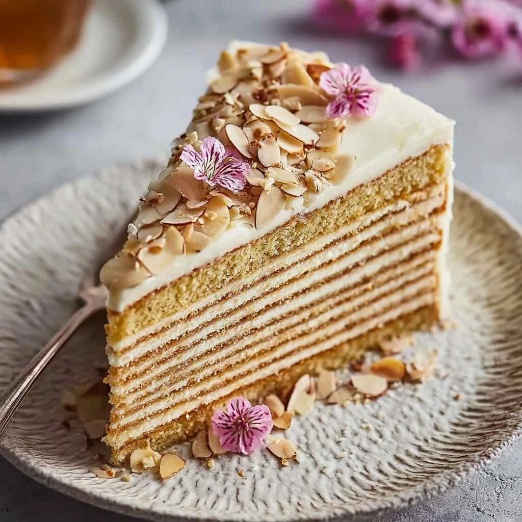 Decadent Hazelnut Vanilla Layer Cake to Wow Your Guests
