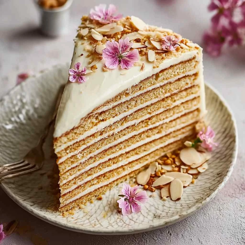 Decadent Hazelnut Vanilla Layer Cake Wow Your Guests
