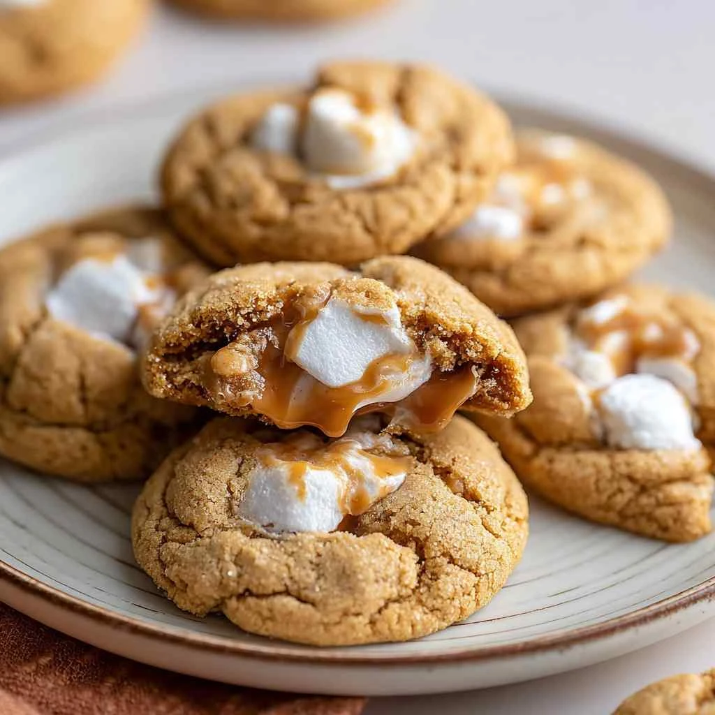 Delicious Gluten Free Peanut Butter Marshmallow Cookies Recipe