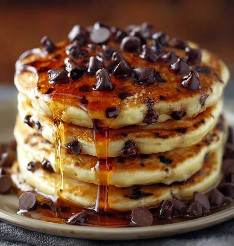 Deliciously Fluffy Chocolate Chip Pancakes Everyone Craves Today