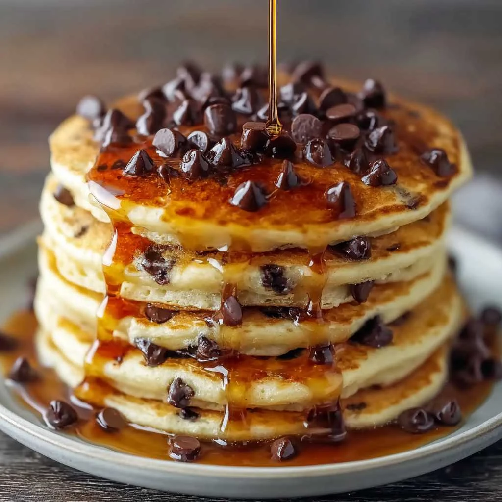 Deliciously Fluffy Chocolate Chip Pancakes Everyone Craves Today