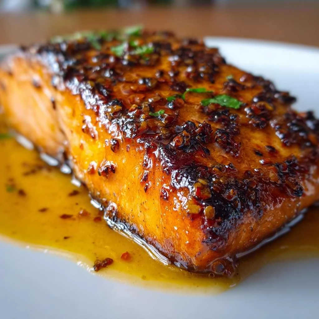 Fiery Mango Habanero Glazed Salmon in 30 Minutes