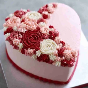 Heart Shaped Cake – Easy Tutorial