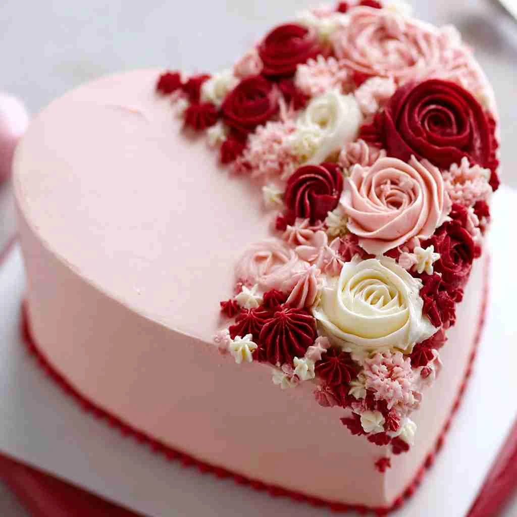 Heart Shaped Cake Tutorial