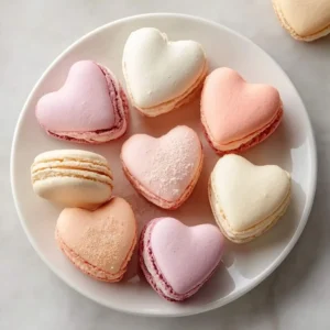 Heart-Shaped Macarons That Will Melt Your Valentine’s Heart