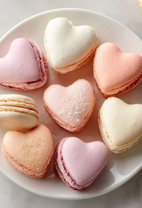 Heartshaped Macarons That Will Melt Your Valentines Heart