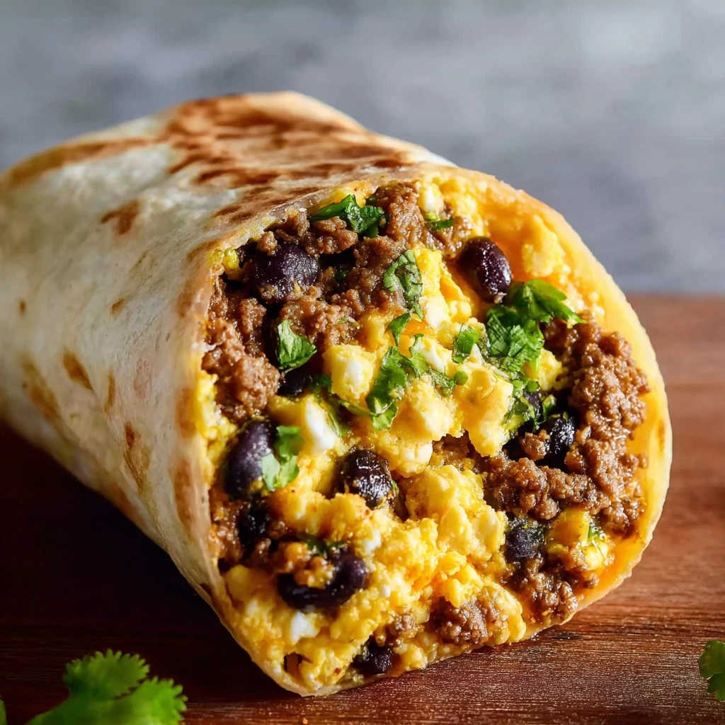 High-Protein Breakfast Burrito