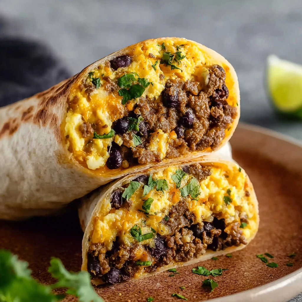 Highprotein Breakfast Burrito
