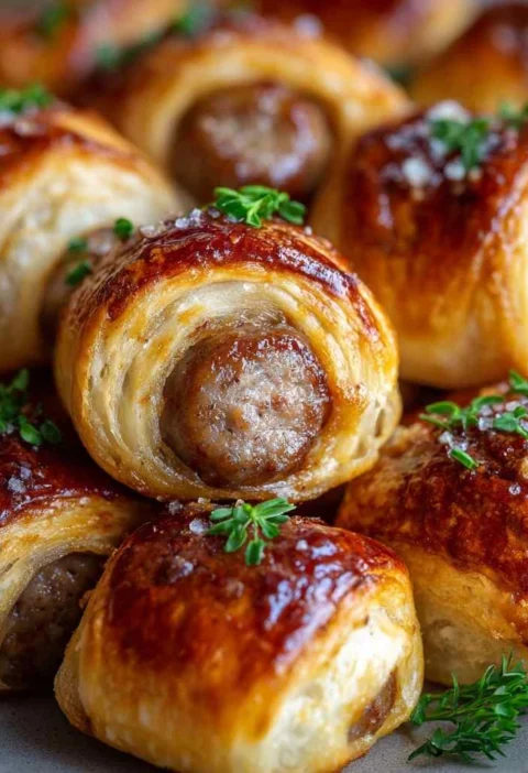 Homemade Kilted Sausage Bites