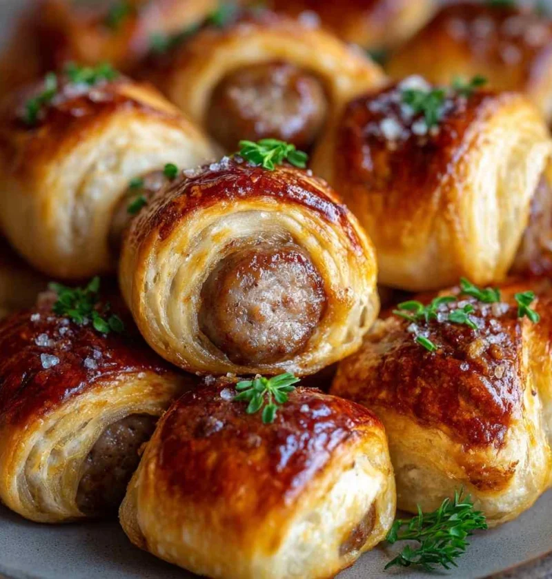 Homemade Kilted Sausage Bites