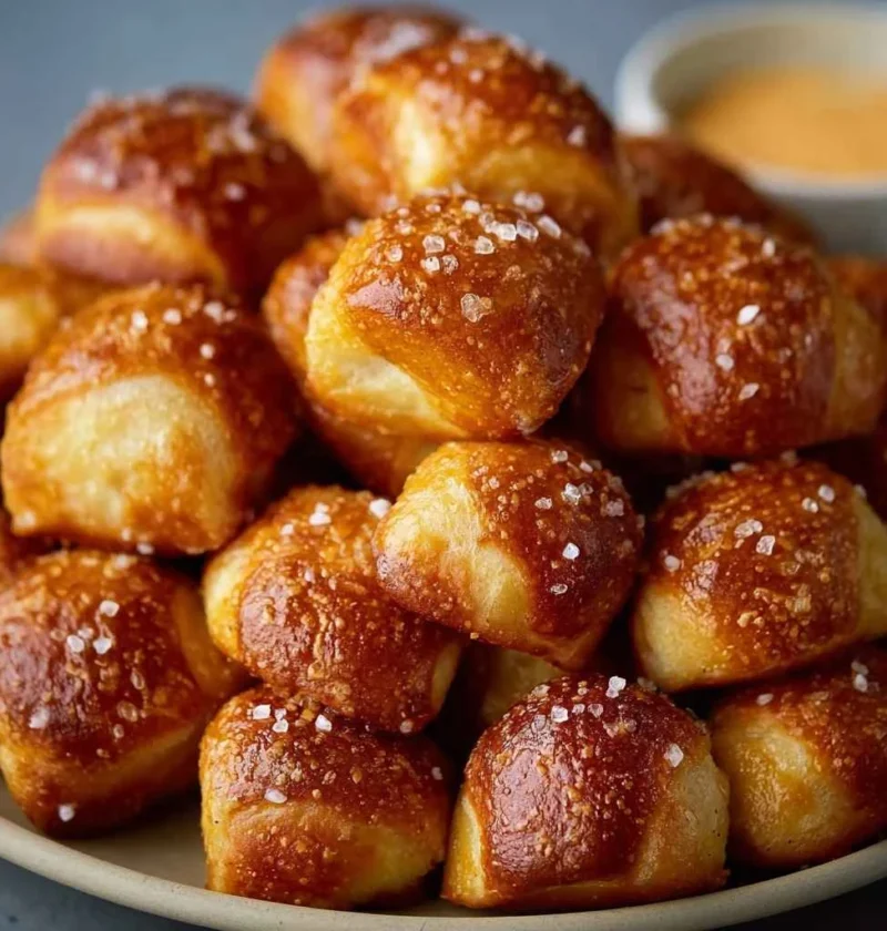 Homemade Soft Pretzel Bites