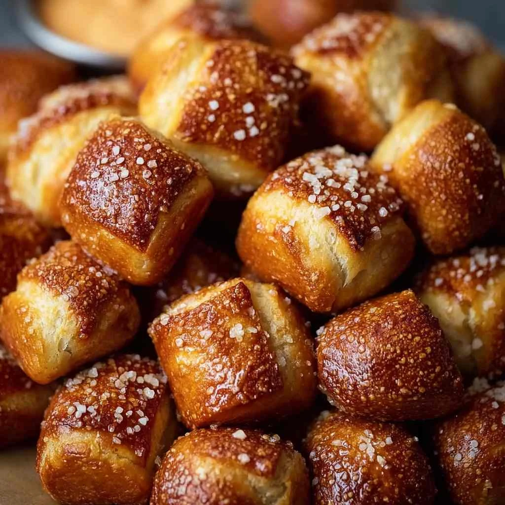 Homemade Soft Pretzel Bites