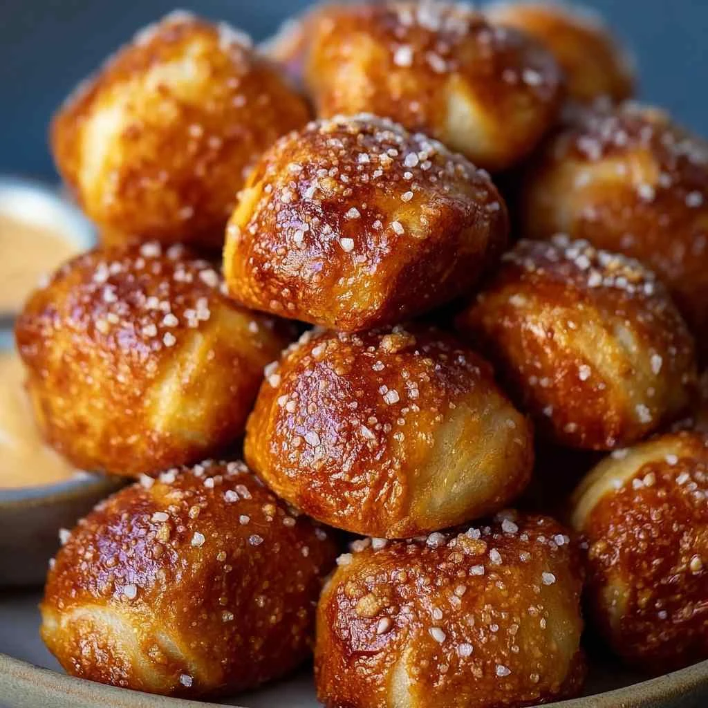 Homemade Soft Pretzel Bites