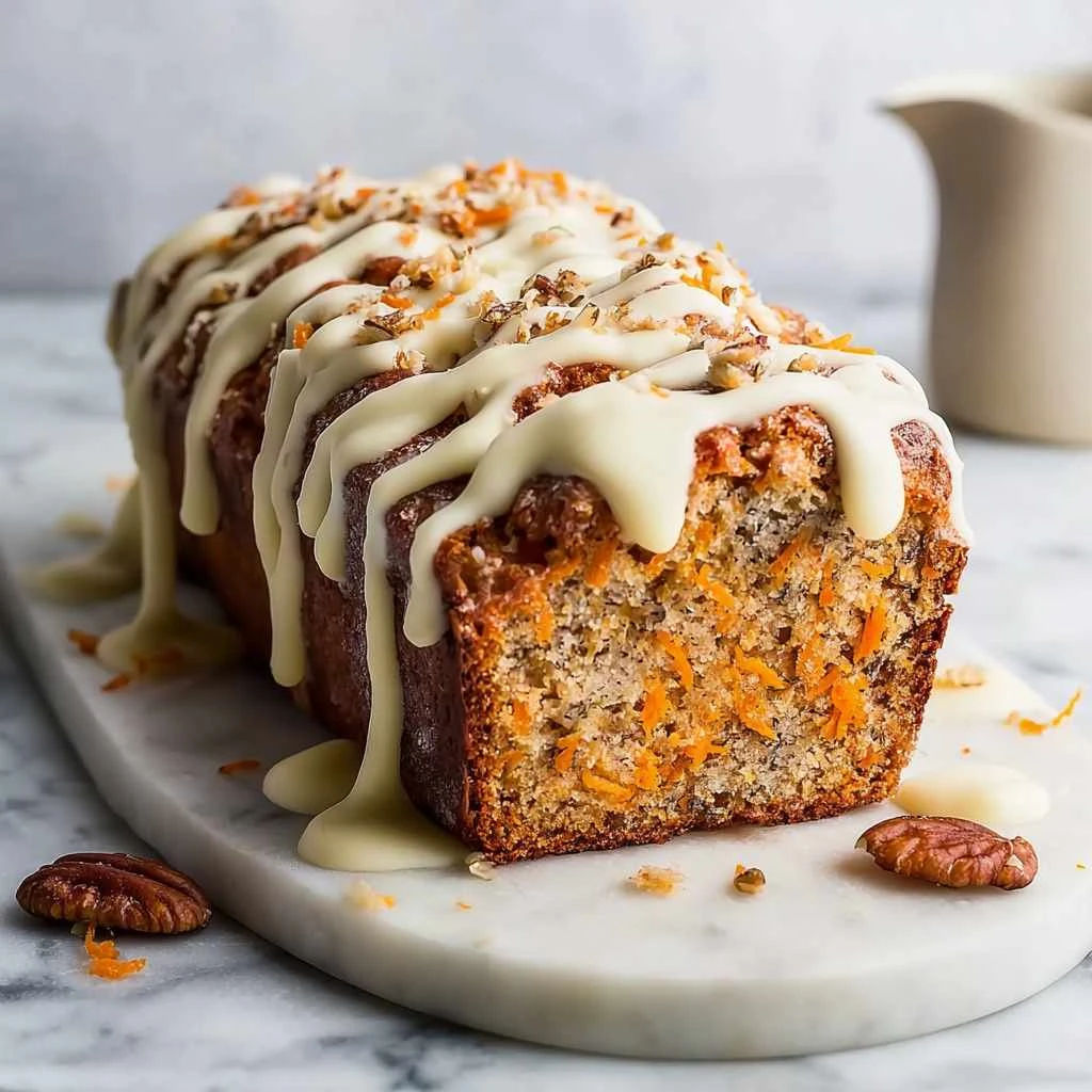 Irresistible Carrot Cake Babka Cardamom Cream Cheese Drizzle