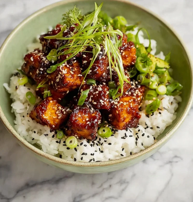 Irresistible Crispy Sticky Tofu