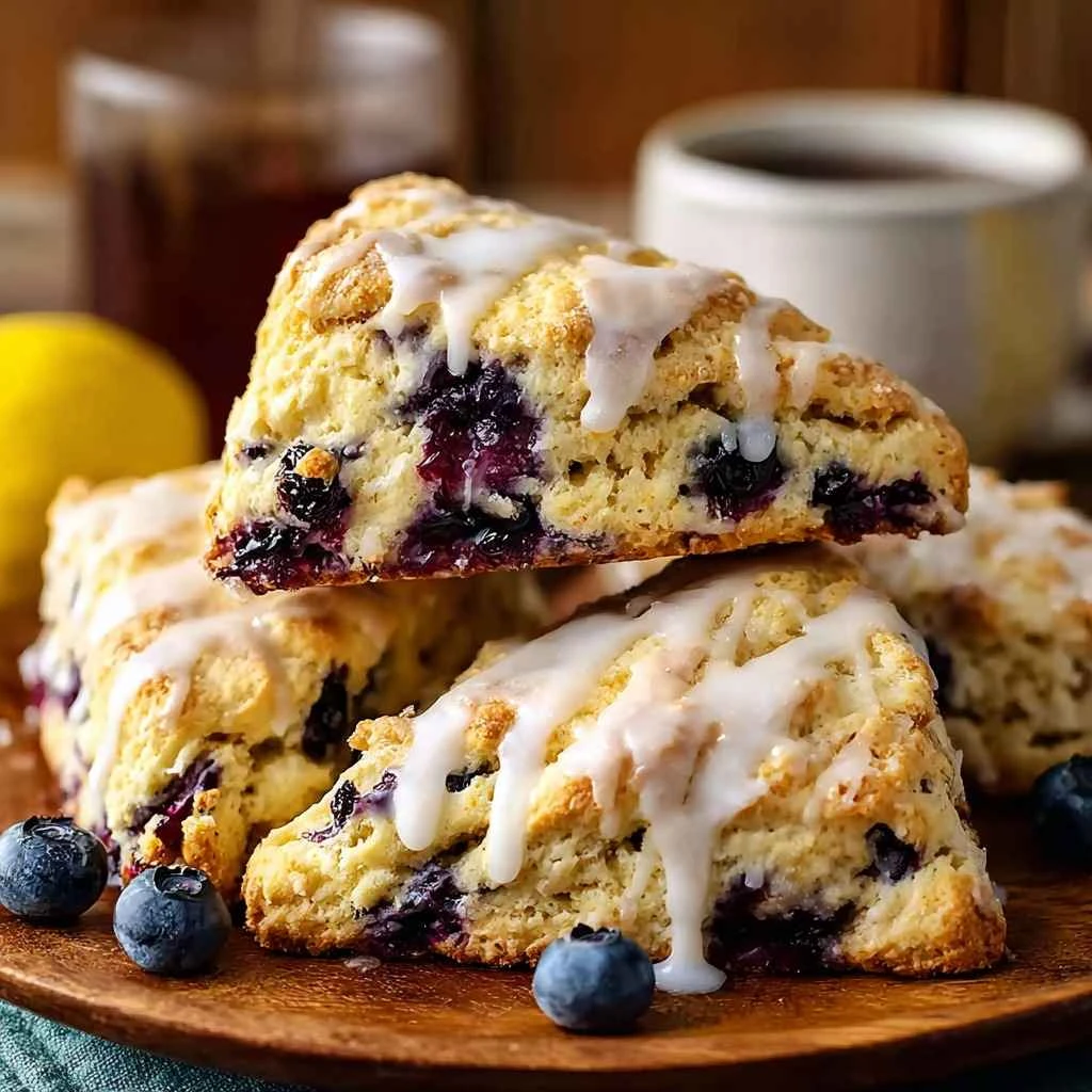 Lemon Blueberry Scones