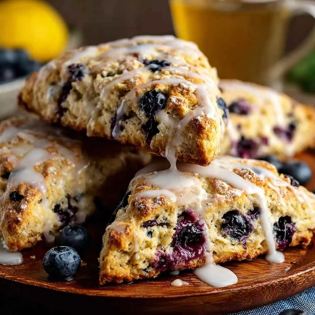 Lemon Blueberry Scones
