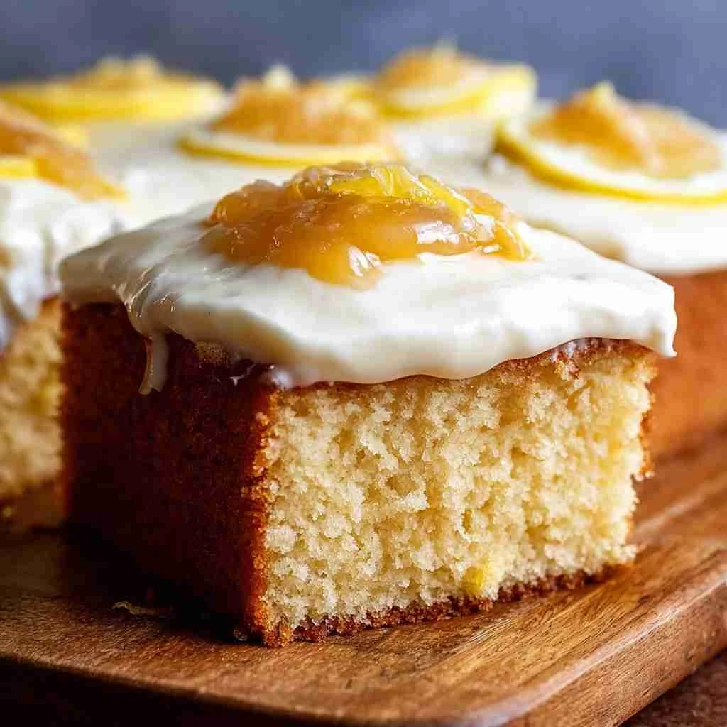 Lemon Curd Cake Recipe